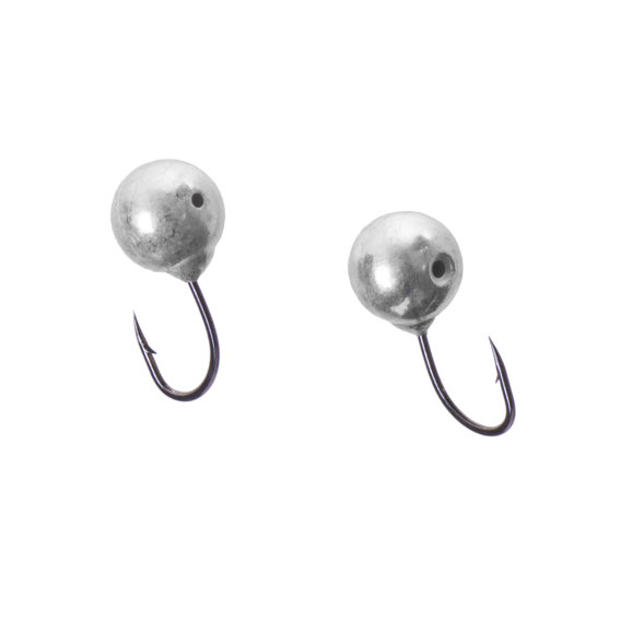 Мормышка вольфрамовая Lumicom Дробинка с отверстием Ф5 никель