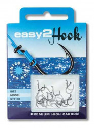 Крючок Easy 2 Hook Allround №2 black 20шт 085B030