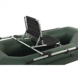 Кресло для лодки Медведь с опорой и регулируемой спинкой (5 положений)