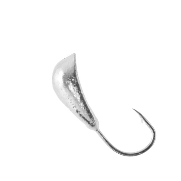 Мормышка вольфрамовая Lumicom Волжская уралка с отв. Ф3 серебро