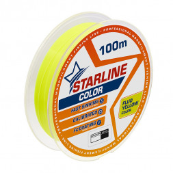 Леска IAM STARLINE 100m Флуоресцентный Жёлтый d0.370