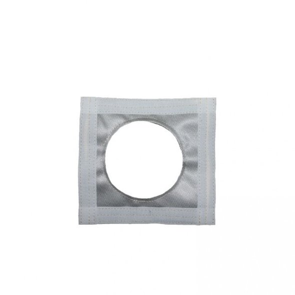 Термостойкая накладка на окно на газоотводную трубу D 100 мм