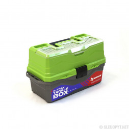 Ящик для снастей Tackle Box трехполочный NISUS зеленый.