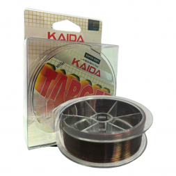 Карповая леска Kaida TARGET 150м трехцветная жел+красн+черн по 40см 0,25 мм