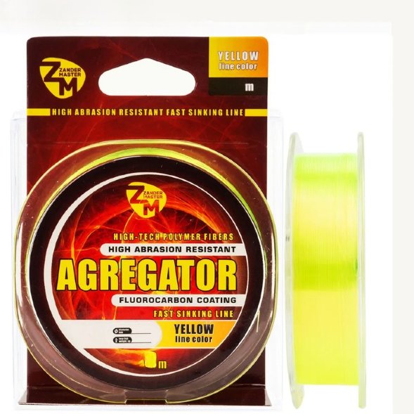 Леска ZanderMaster Agregator 0.331 100м желтая