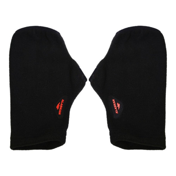 Варежки Alaskan флис.Small Mittens чёрн. XL