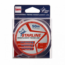 Леска IAM STARLINE 50m Прозрачный d0.105