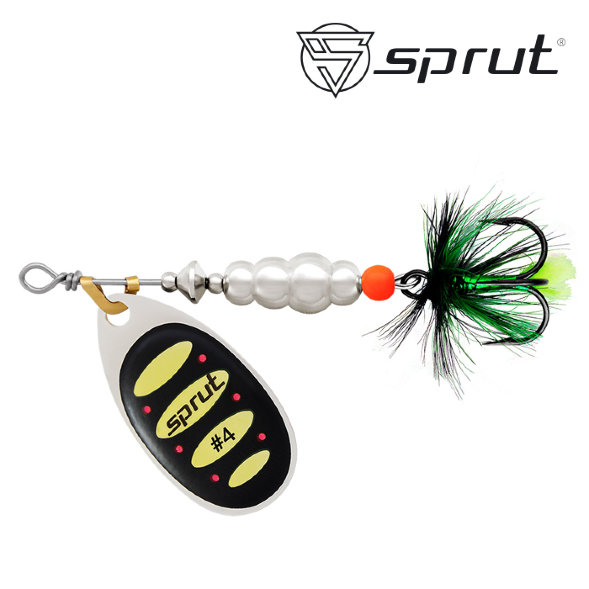 Блесна Sprut Alba Ball System Spinner №4 12.5г/SBKY