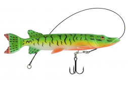 Виброхвост оснащенный KYODA LIVE PIKE, размер 190 мм вес 60 гр цвет 081