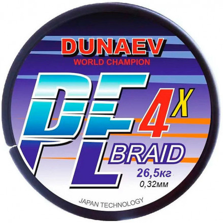 Леска плетеная DUNAEV PE X4 0.28 150м