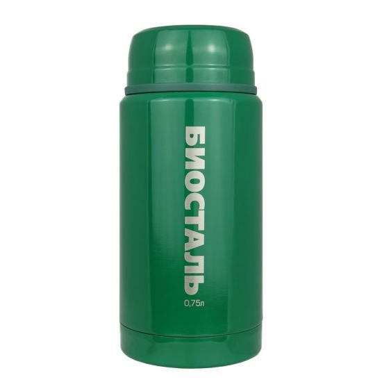 Термос BIOSTAL Охота NTS-750G ш/г суповой с ложкой