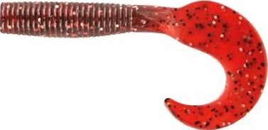 Приманка Allvega съедоб. Flutter Tail Grub 8см 3.6г SB-FTG80-028 cranberry seed 7шт