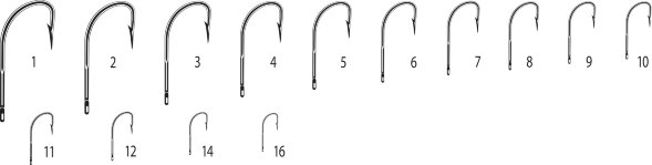 Крючок Cannelle/VMC 1610 Z №3 10шт 550-040