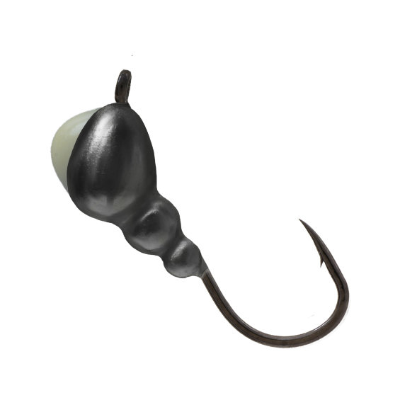 Мормышка вольфрамовая Lumicom Муравей с ушком Ф5 черн. никель с ф/к BNiP