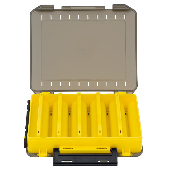 Коробка пластиковая двусторонняя для воблеров малая, 10 ячеек 200 х 175 х 50 мм